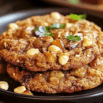 # Brown Sugar Rhubarb Cookies Alright, cookie lovers—get ready to meet your next baking obsession. These **Brown Sugar Rhubarb Cookies** are like a cozy, tangy-sweet hug in every bite. Imagine the deep caramel notes of brown sugar melting into soft, golden dough, then boom—a little burst of tart rhubarb sneaks in to keep things exciting. It’s unexpected, it’s delightful, and trust me, it totally works. These cookies are perfect when you want to bake something a little different but still incredibly comforting. They’re chewy, buttery, and slightly crisp on the edges—basically everything you want in a cookie, with a twist that makes people go, “Whoa, what *is* that?!” Serve them up with tea, gift them to a friend, or just sneak a few for yourself. No judgment here. # Why You’ll Love Brown Sugar Rhubarb Cookies This recipe isn’t just about the ingredients—it’s about creating moments. Whether you’re baking on a cozy weekend, sharing with loved ones, or simply treating yourself after a long day, these cookies are here to sweeten life. Here’s why they’re a favorite: **Versatile:** Perfect as a midday snack, an after-dinner treat, or something a little different for a cookie swap. **Budget-Friendly:** Rhubarb is inexpensive when in season, and the rest of the ingredients are pantry staples. **Quick and Easy:** No complicated steps, no chilling—just mix, bake, and devour. **Customizable:** Add white chocolate chips, nuts, or even a sprinkle of cinnamon for your own signature touch. **Crowd-Pleasing:** They’re chewy, sweet, tart, and totally addictive. One bite and people will be asking for the recipe. ### Ingredients in Brown Sugar Rhubarb Cookies These cookies come together with simple ingredients, but the flavor is anything but basic. **Brown Sugar:** The rich, molasses-y base that gives the cookies their soft texture and deep, cozy sweetness. **Butter:** Because butter makes everything better. It brings the richness and helps those perfect golden edges form. **Egg:** Binds everything together and adds just the right amount of moisture. **Vanilla Extract:** A little aromatic lift that enhances all the other flavors. **Flour:** The structure of the cookie. All-purpose flour works great here. **Baking Soda:** Gives the cookies just a bit of rise and helps with that soft center. **Salt:** A pinch goes a long way to balance the sweetness. **Fresh Rhubarb:** The star of the show. Tart, juicy, and a total surprise in the best way. It cuts through the sweetness and adds a pop of color and zing. ### Instructions Let’s dive into the steps to create this flavorful masterpiece: **Preheat Your Equipment:** Start by preheating your oven to 350°F (175°C). Line a baking sheet with parchment paper or a silicone mat. **Combine Ingredients:** In a large bowl, cream the butter and brown sugar until light and fluffy. Add the egg and vanilla extract, mixing until smooth and fully incorporated. **Add Dry Ingredients:** In a separate bowl, whisk together the flour, baking soda, and salt. Gradually add this mixture to the wet ingredients and stir until a dough forms. **Fold in Rhubarb:** Gently fold in the chopped rhubarb pieces, making sure they’re evenly distributed throughout the dough. **Prepare Your Cooking Vessel:** Scoop tablespoons of dough onto the prepared baking sheet, spacing them about 2 inches apart. **Cook to Perfection:** Bake for 10–12 minutes, or until the edges are golden and the centers are just set. Don’t overbake—these cookies are best with a slightly soft middle. **Finishing Touches:** Let the cookies cool on the baking sheet for a few minutes before transferring them to a wire rack. This helps them firm up just right. **Serve and Enjoy:** Enjoy warm or at room temperature with a cup of coffee or cold milk. You earned this moment. **Nutrition Facts:** Servings: 18 cookies Calories per serving: \~150–170 (depending on size and mix-ins) (Note: these are approximate values) **Preparation Time** Prep Time: 15 minutes Cook Time: 12 minutes Total Time: 27 minutes # How to Serve Brown Sugar Rhubarb Cookies This dish pairs wonderfully with various sides and accompaniments. Here are a few serving suggestions to enhance your dining experience: Serve them slightly warm with a scoop of vanilla ice cream for a rhubarb cookie sundae. Pack them into lunchboxes, take them on a picnic, or stack them up on a pretty plate for a tea party treat. They also freeze beautifully, so save a few for a rainy day snack! # Additional Tips Here are some extra tips to help you get the most out of this recipe: – If your rhubarb is extra tart, toss it with a tiny bit of sugar before mixing it into the dough. – Don’t overmix the dough once you add the flour—this helps keep the cookies tender. – Use room temperature butter for easy creaming. – Want crispier edges? Let them bake a minute or two longer. – Want to make them even fancier? Drizzle cooled cookies with a simple vanilla glaze. # FAQ’s **1. Can I use frozen rhubarb?** Yes, just thaw and drain it well before adding to the dough to avoid excess moisture. **2. Do I need to peel rhubarb?** Nope! Just trim the ends and give it a good rinse. **3. Can I add other fruits?** Sure—chopped strawberries or apples pair beautifully with rhubarb. **4. How long do these cookies stay fresh?** They’re best within 3 days, but you can store them in an airtight container for up to 5. **5. Can I freeze the dough?** Absolutely! Scoop into balls and freeze. Bake straight from the freezer—just add a minute or two to the baking time. **6. What kind of brown sugar should I use?** Light or dark brown sugar both work. Dark gives a deeper, more caramel-y flavor. **7. Can I make these gluten-free?** Yes, just use a 1:1 gluten-free baking flour substitute. **8. Are these cookies soft or crispy?** They’re soft and chewy with slightly crisp edges—the perfect balance! **9. Can I reduce the sugar?** A little, yes—but the brown sugar also affects texture, so don’t cut it down too much. **10. Do I need to chill the dough?** Nope, not required! But if you want thicker cookies, a 30-minute chill helps. # CONCLUSION There’s something undeniably special about **Brown Sugar Rhubarb Cookies**. They’re the kind of treat that surprises you in the best way—comforting yet fresh, simple yet a little sophisticated. Whether you’re a rhubarb fan or just looking to shake up your cookie routine, these little gems are worth every bite. So grab your mixing bowl and let’s bake something memorable.