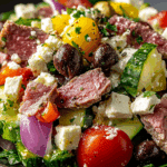 Greek Salad with Meat