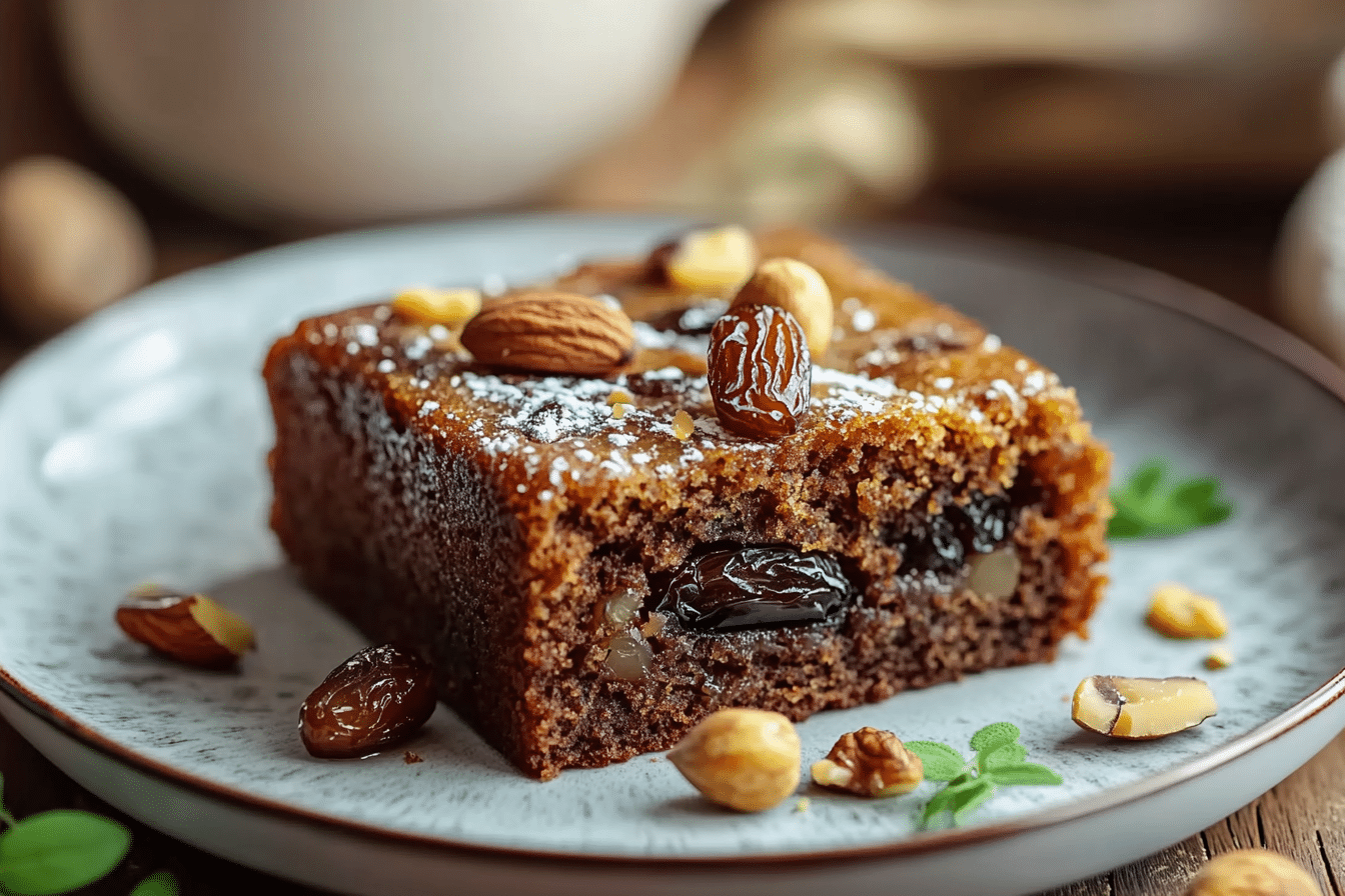 Easy Date and Nut Cake