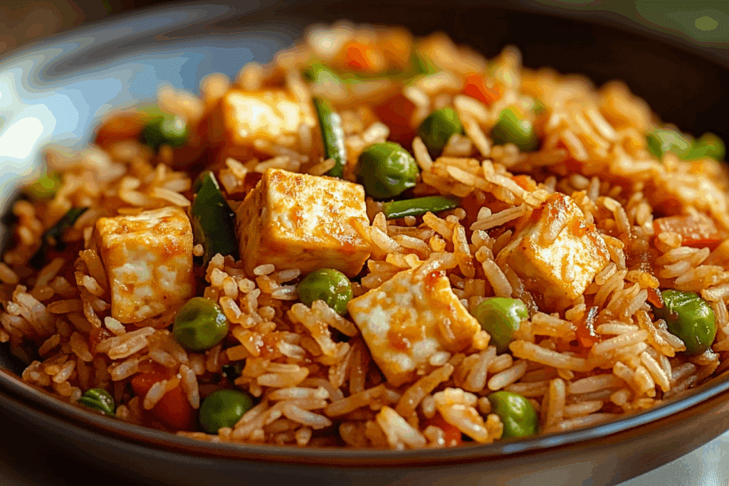 Schezwan Paneer Fried Rice