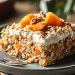 High Protein Carrot Cake Baked Oatmeal