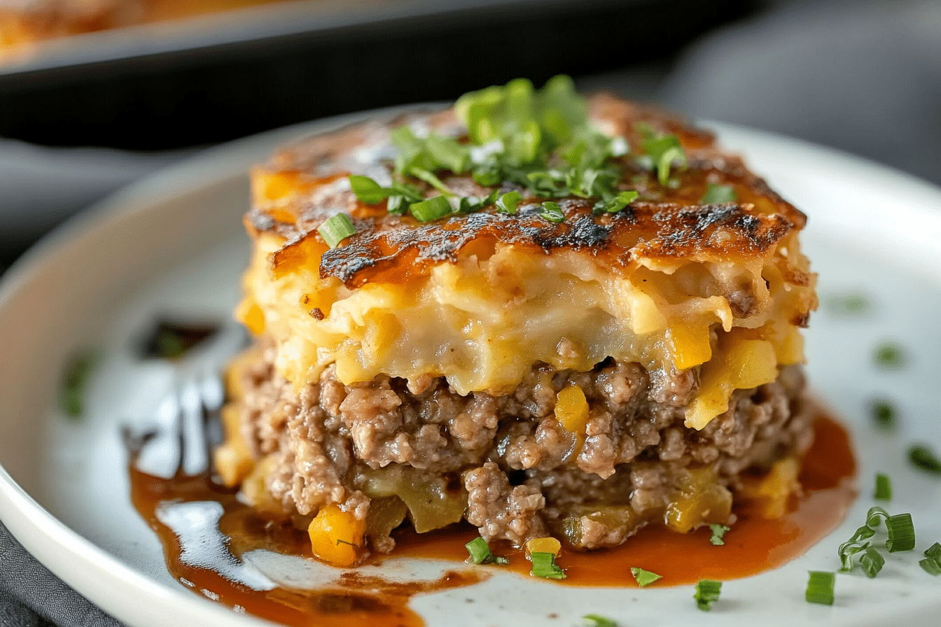 Hamburger Hashbrown Casserole