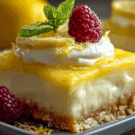 Lazy Day Lemon Cream Pie Bars