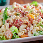 BLT Macaroni Salad – Creamy, Crunchy & Bursting with Flavor!