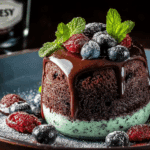 Baileys Chocolate Mint Pudding
