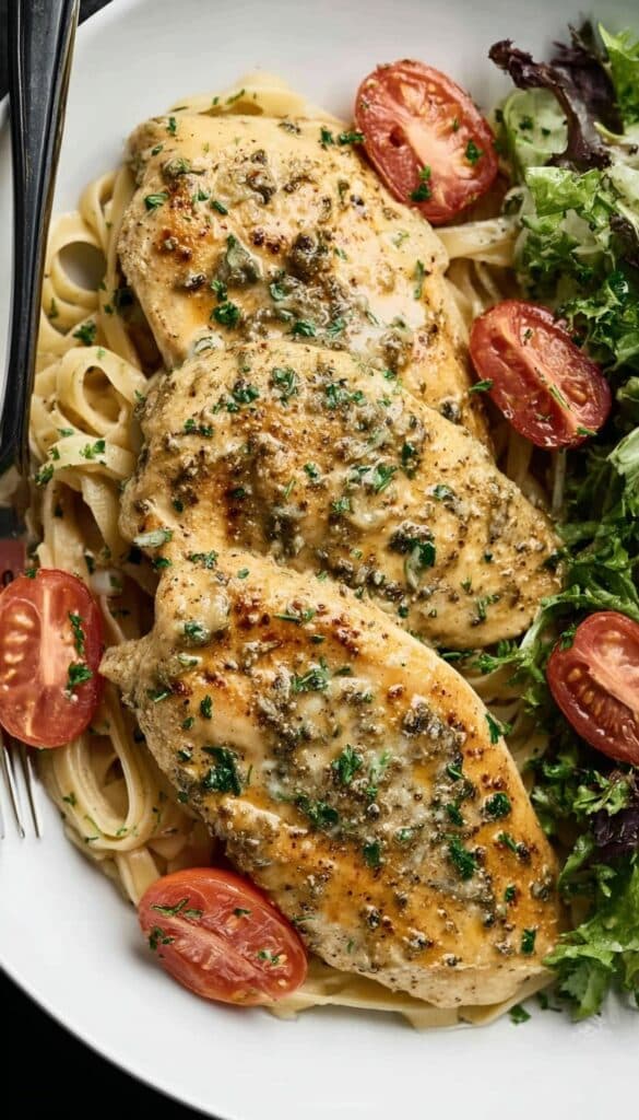 Creamy Pesto Chicken Recipe