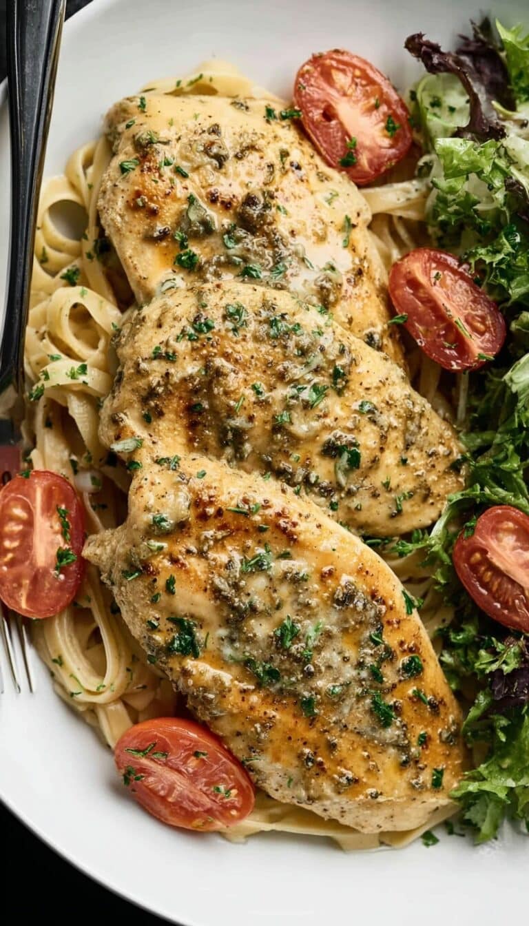 Creamy Pesto Chicken Recipe