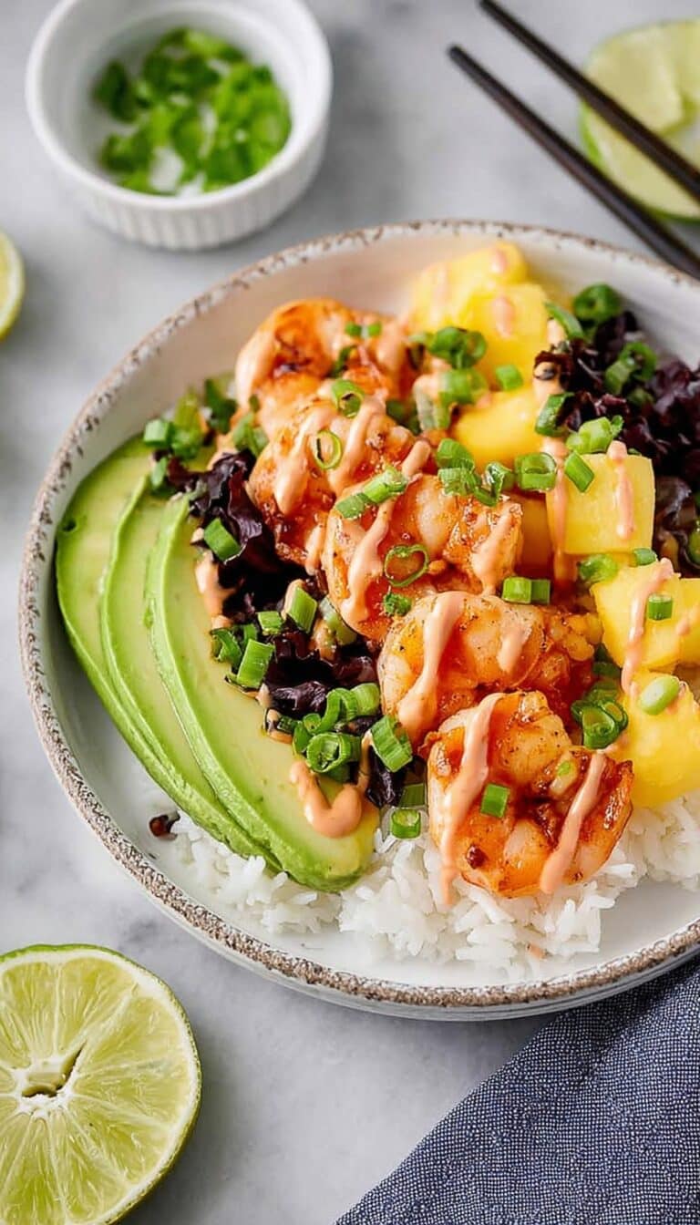 Chili Lime Shrimp Bowls Recipe