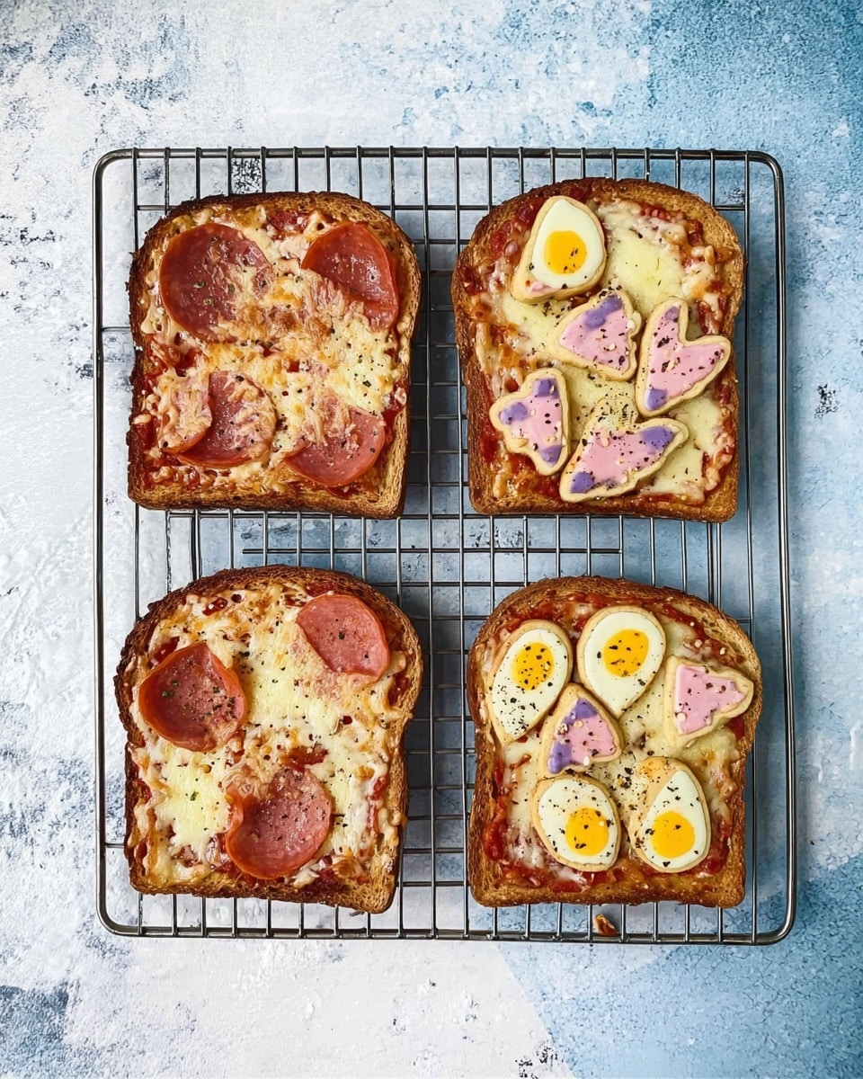 5-Minute Pizza Toast Recipe - Recipe Image