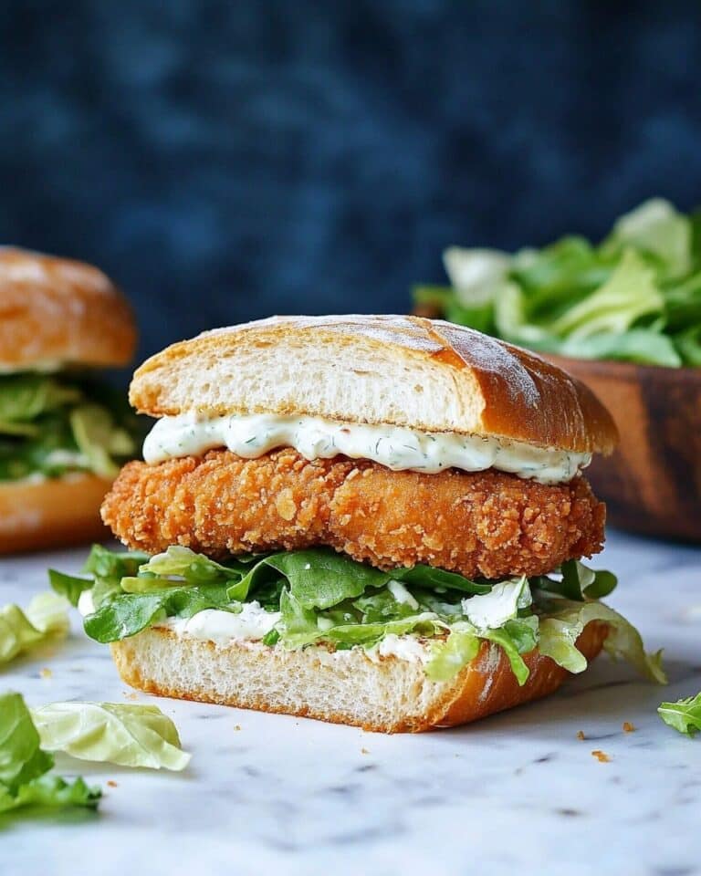 Crispy Chicken Caesar Sandwich Recipe