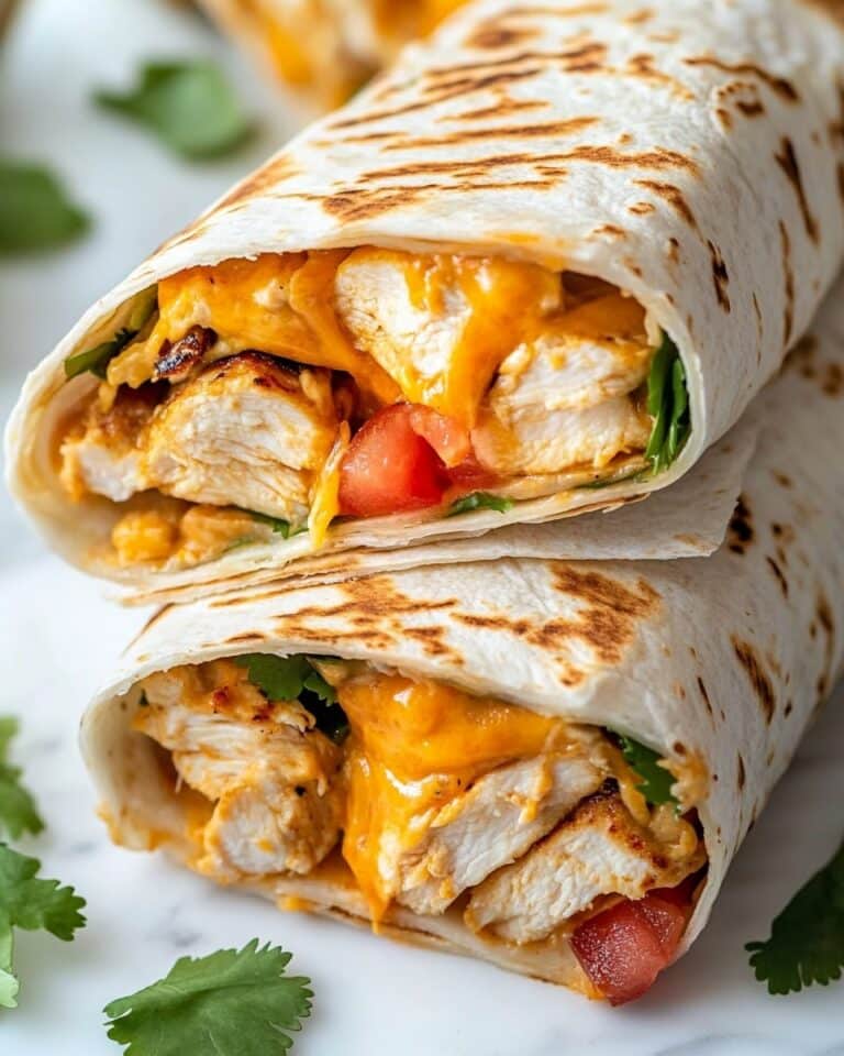 Chipotle Ranch Grilled Chicken Burrito Recipe