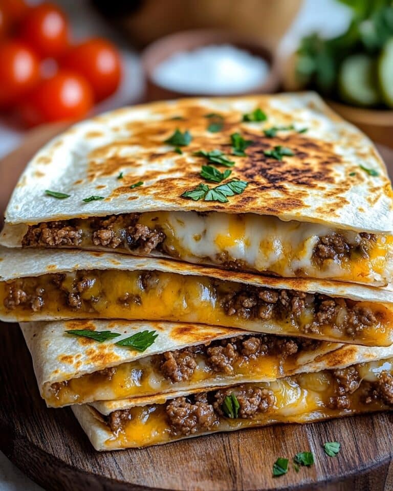 Smashburger Quesadillas Recipe