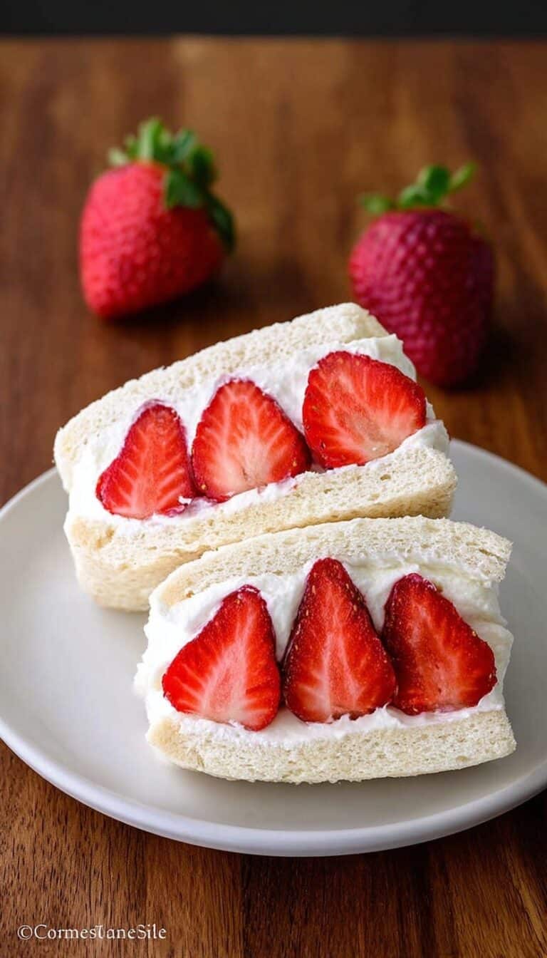 Strawberry Sando Sandwich Recipe