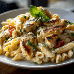 Creamy Garlic Parmesan Chicken Pasta