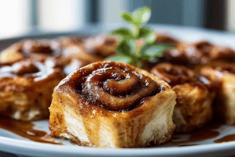 Slow Cooker Cinnamon Roll Bake