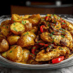 Epic Garlic Herb Chicken & Crispy Roasted Potatoes