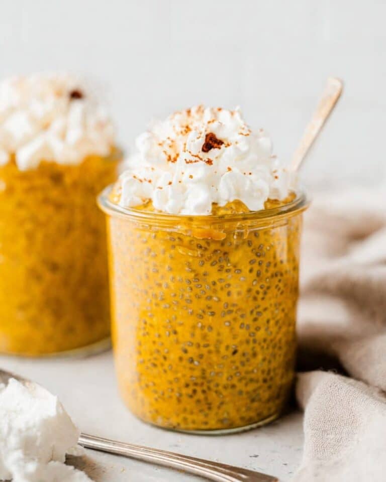 Creamy Pumpkin Chia Seed Pudding Recipe