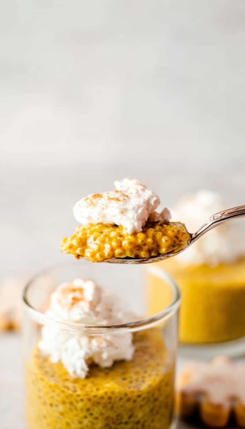 Creamy Pumpkin Chia Seed Pudding Recipe - Recipe Image