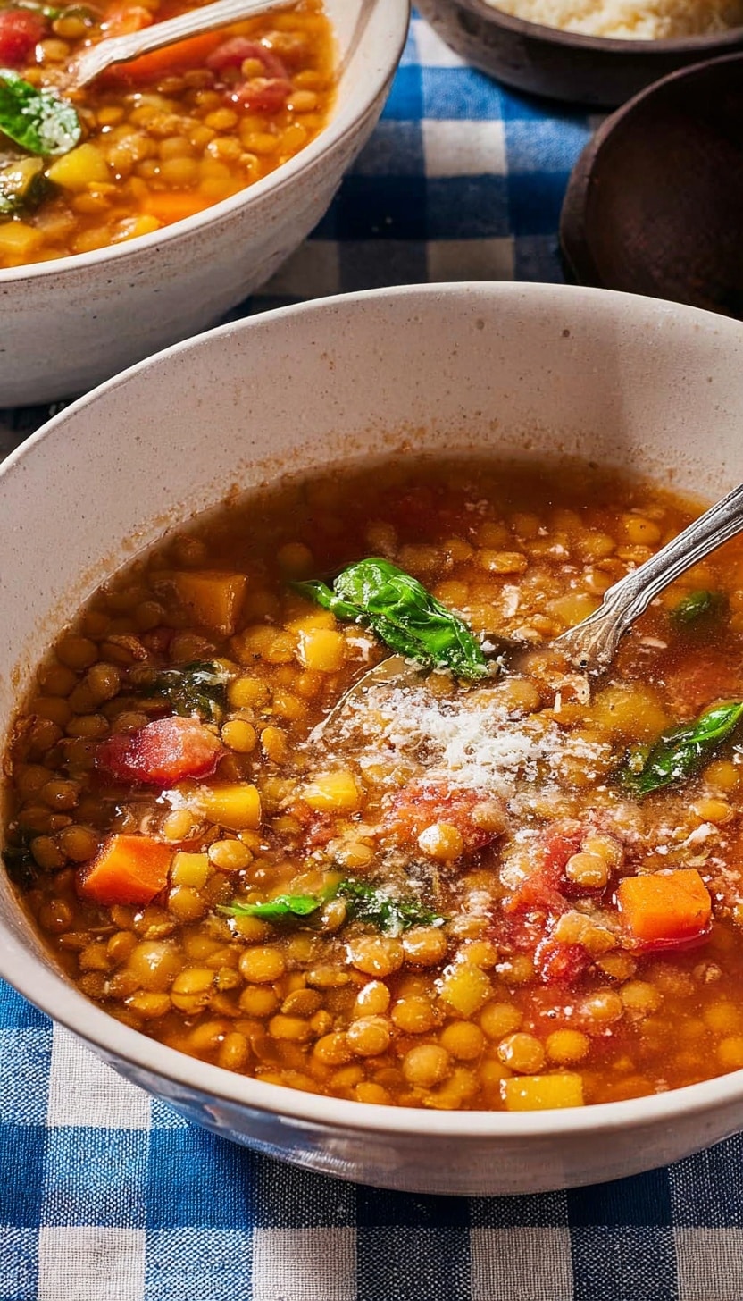 Italian Lentil Soup Recipe - Recipe Image