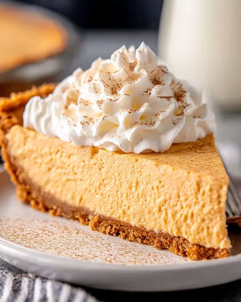 No Bake Pumpkin Pie Recipe