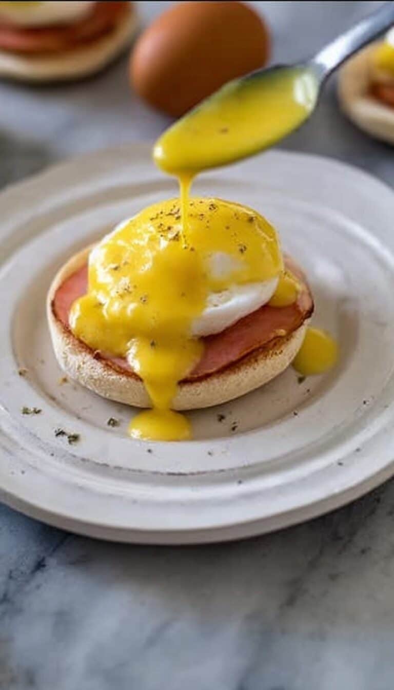 Eggs Benedict with Hollandaise Sauce Recipe
