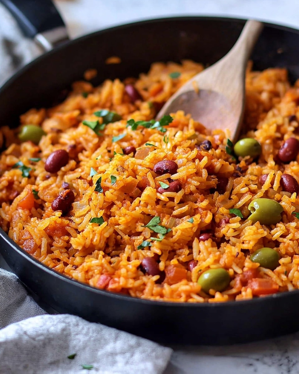 Spanish Rice and Beans Skillet Recipe - Recipe Image