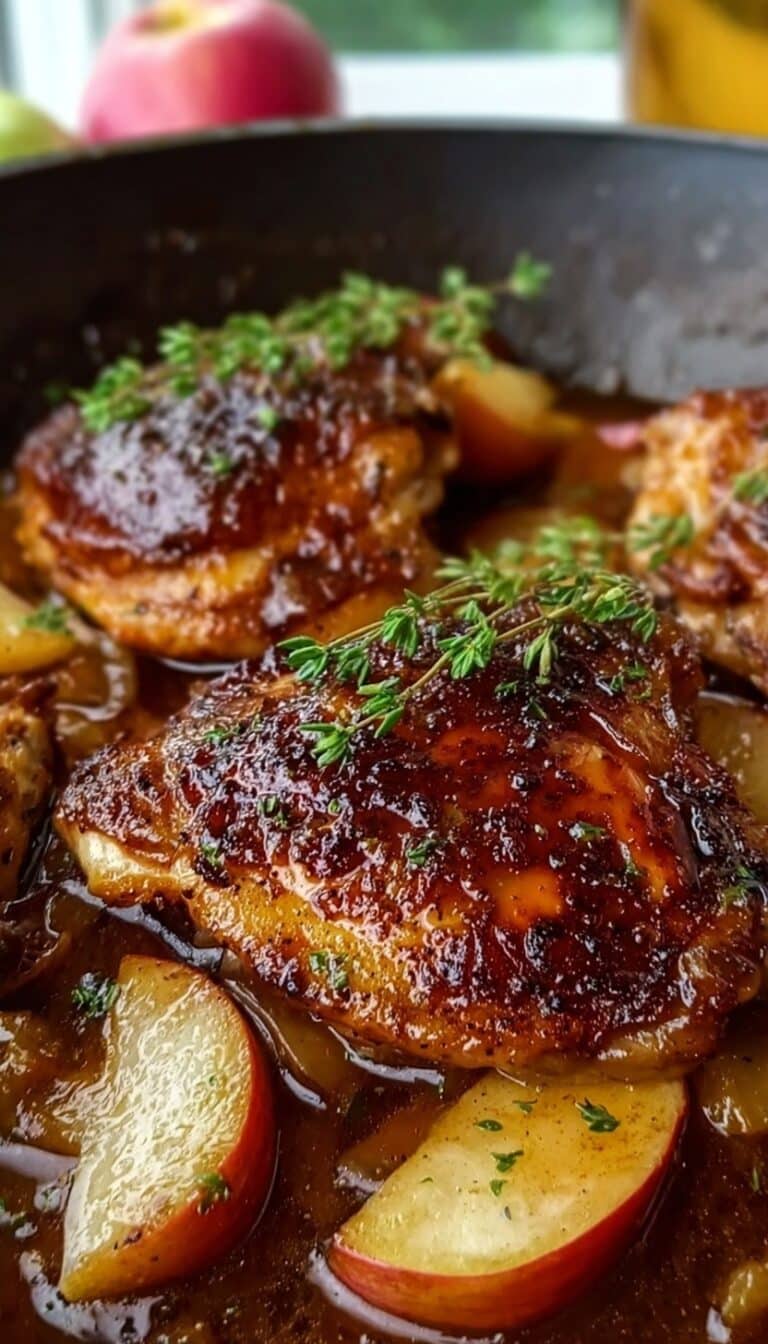 Apple Cider Glazed Chicken Recipe