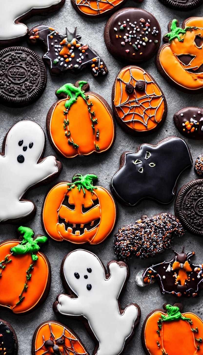 Halloween Chocolate Cookies Recipe - Recipe Image