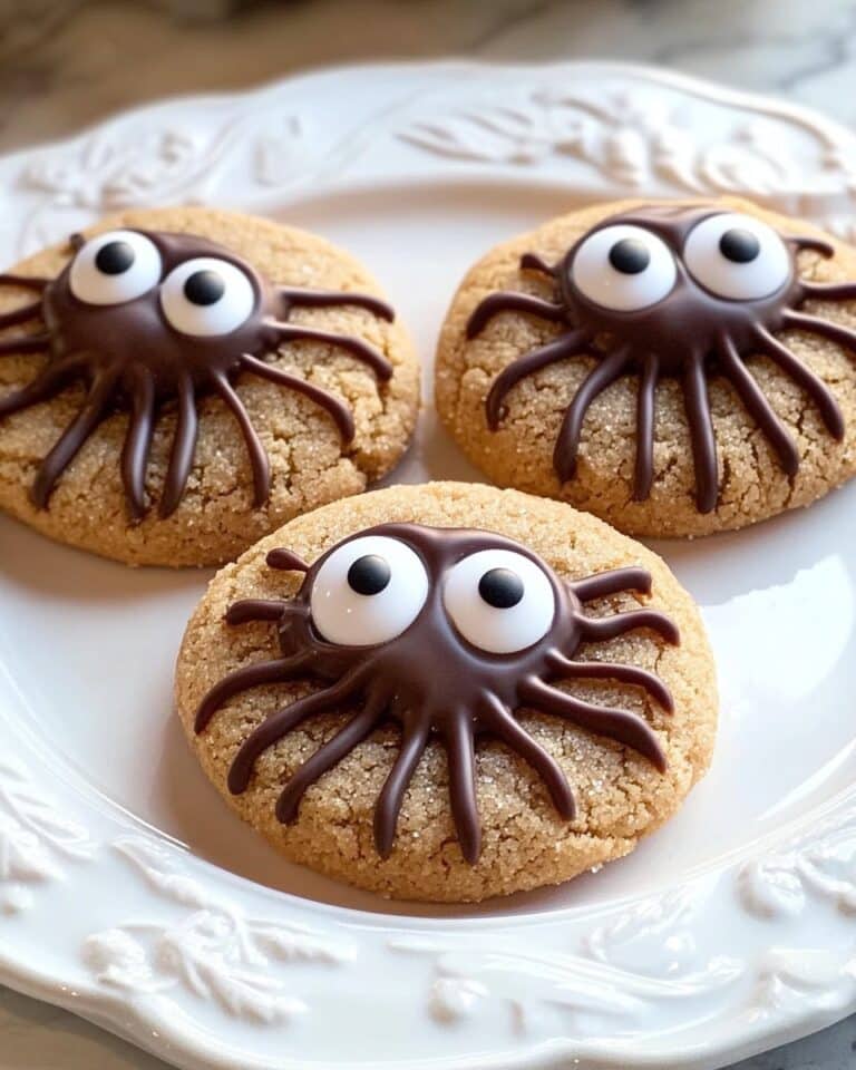 Peanut Butter Spider Cookies Recipe