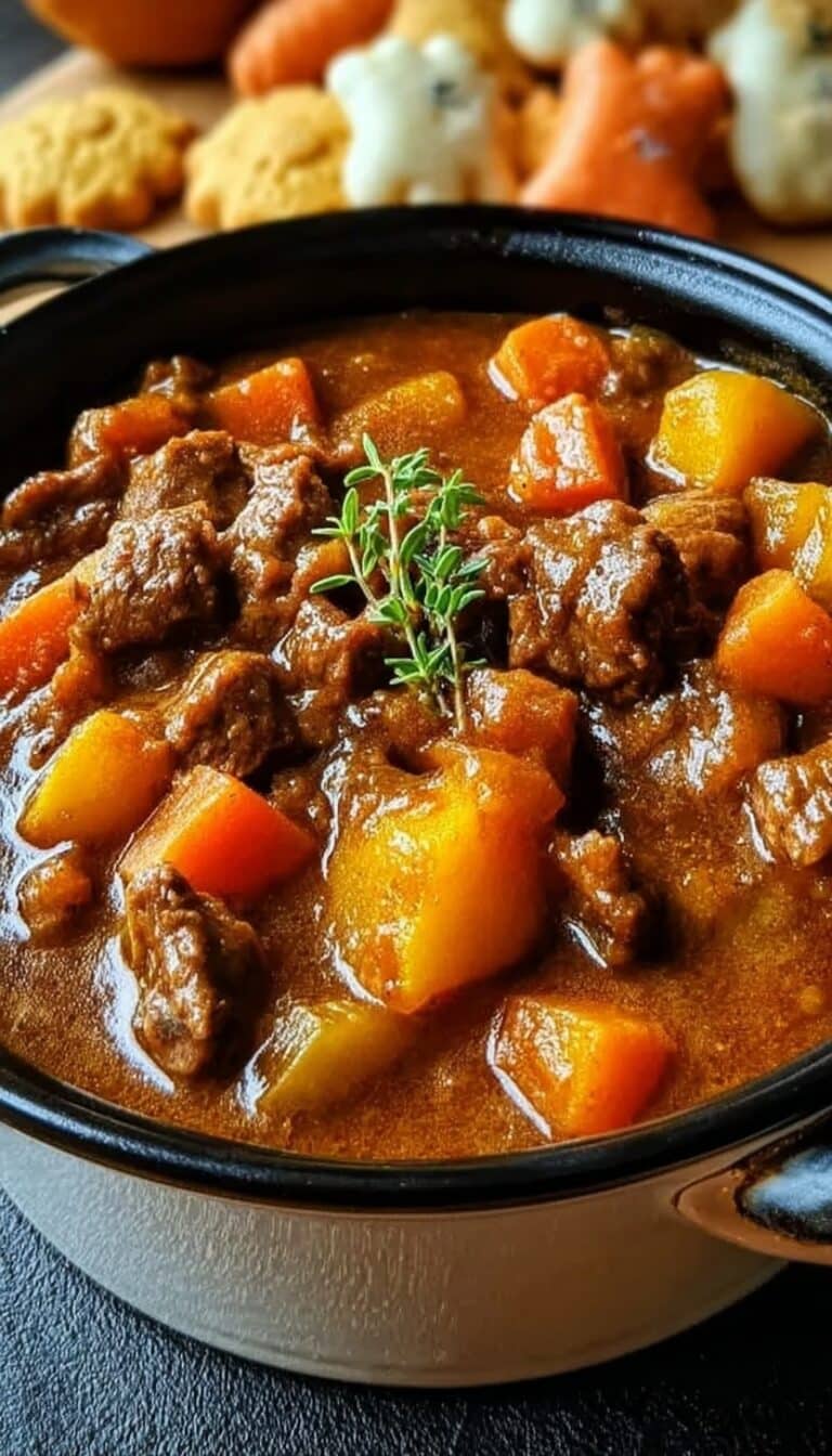 Autumn Harvest Beef Stew Recipe