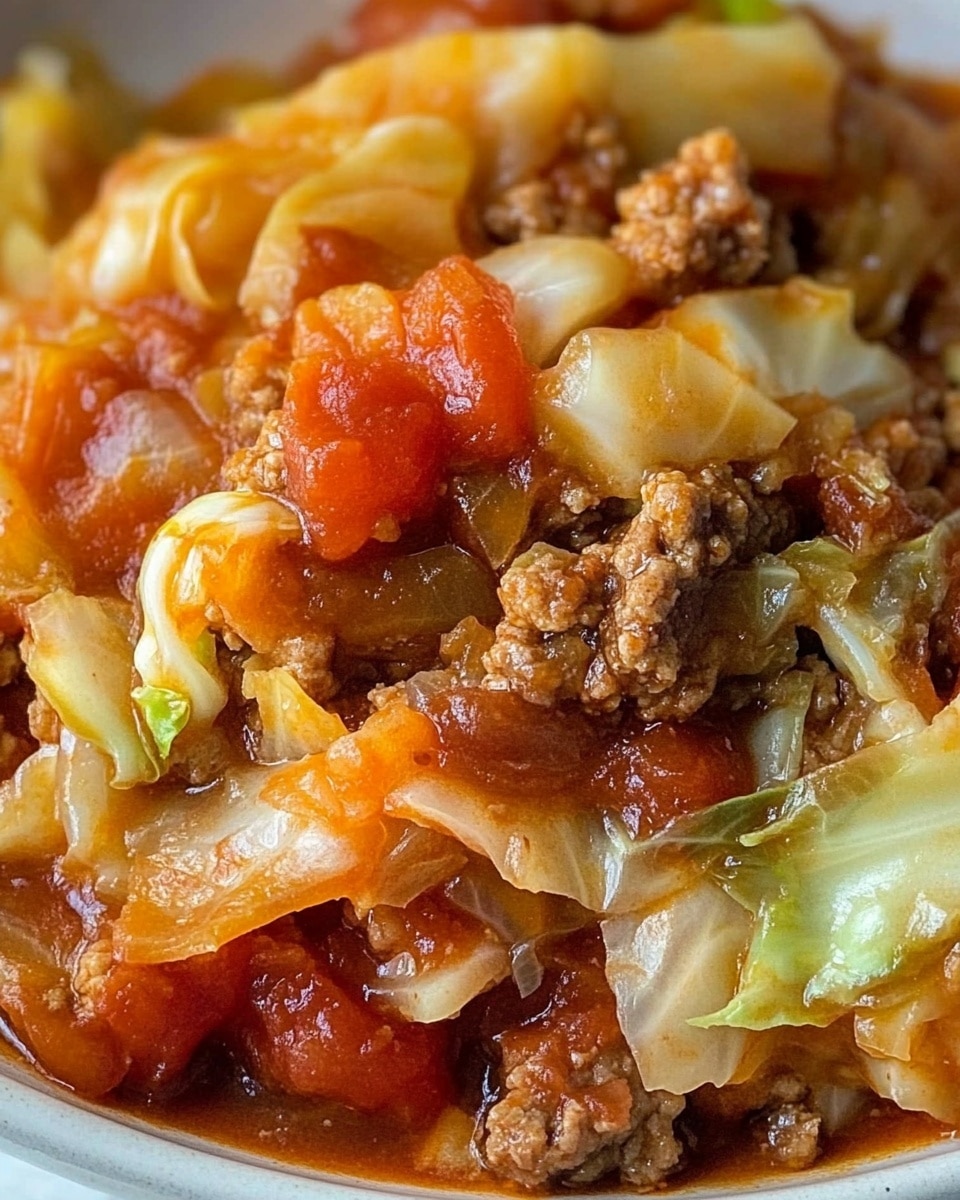 Slow Cooker Unstuffed Cabbage Rolls Recipe - Recipe Image