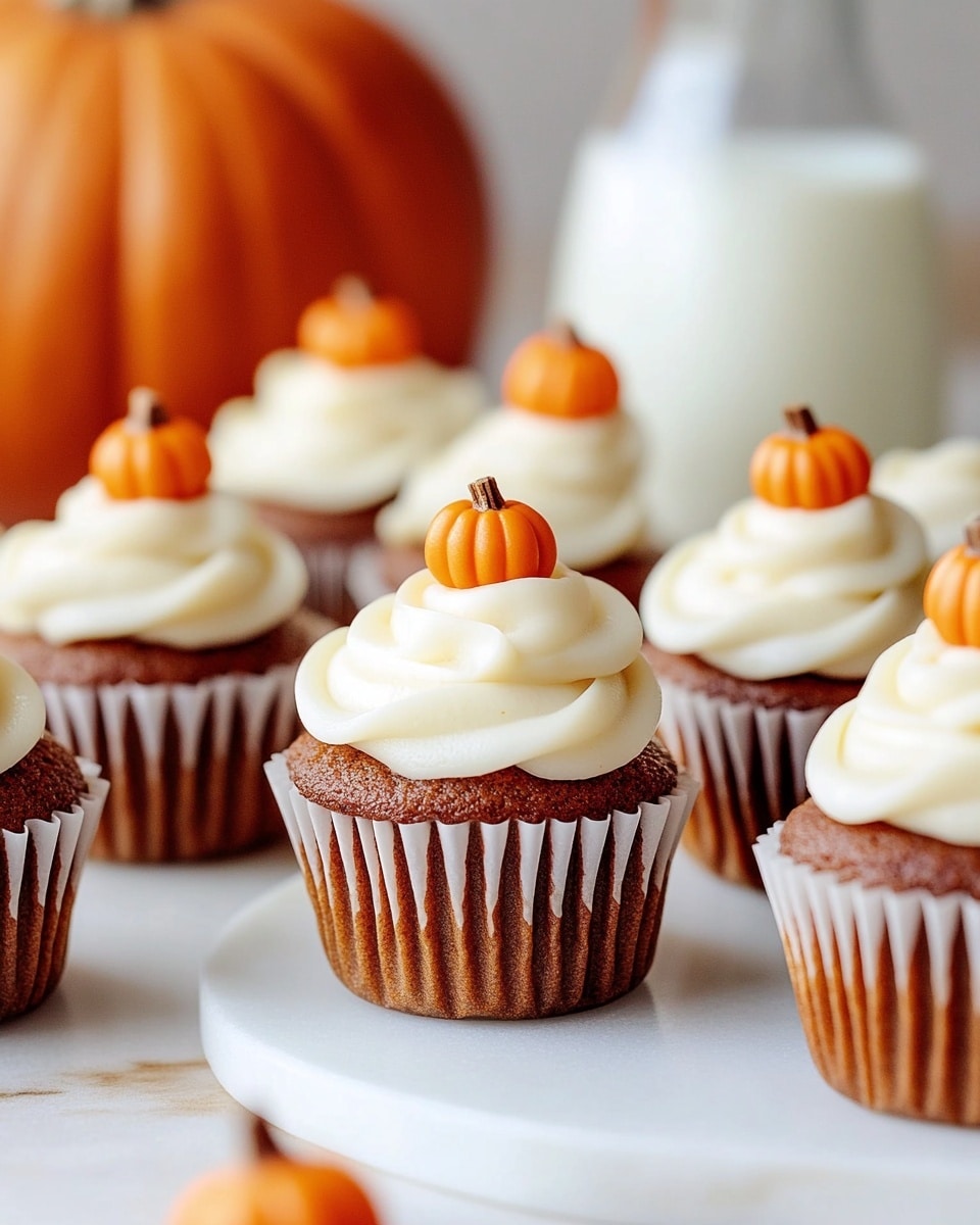 The Best Pumpkin Cupcakes Recipe - Recipe Image