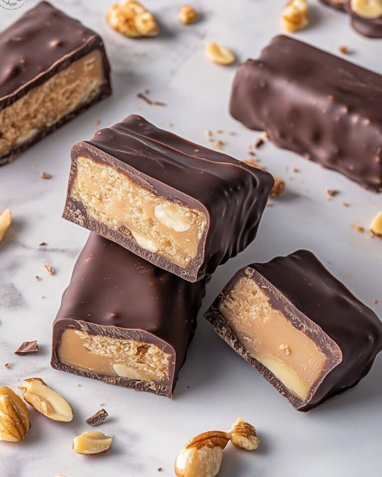 Homemade Snickers Bar Recipe