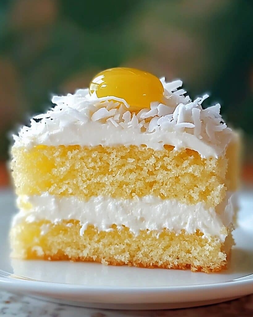 Pineapple Coconut Dream Cake Recipe