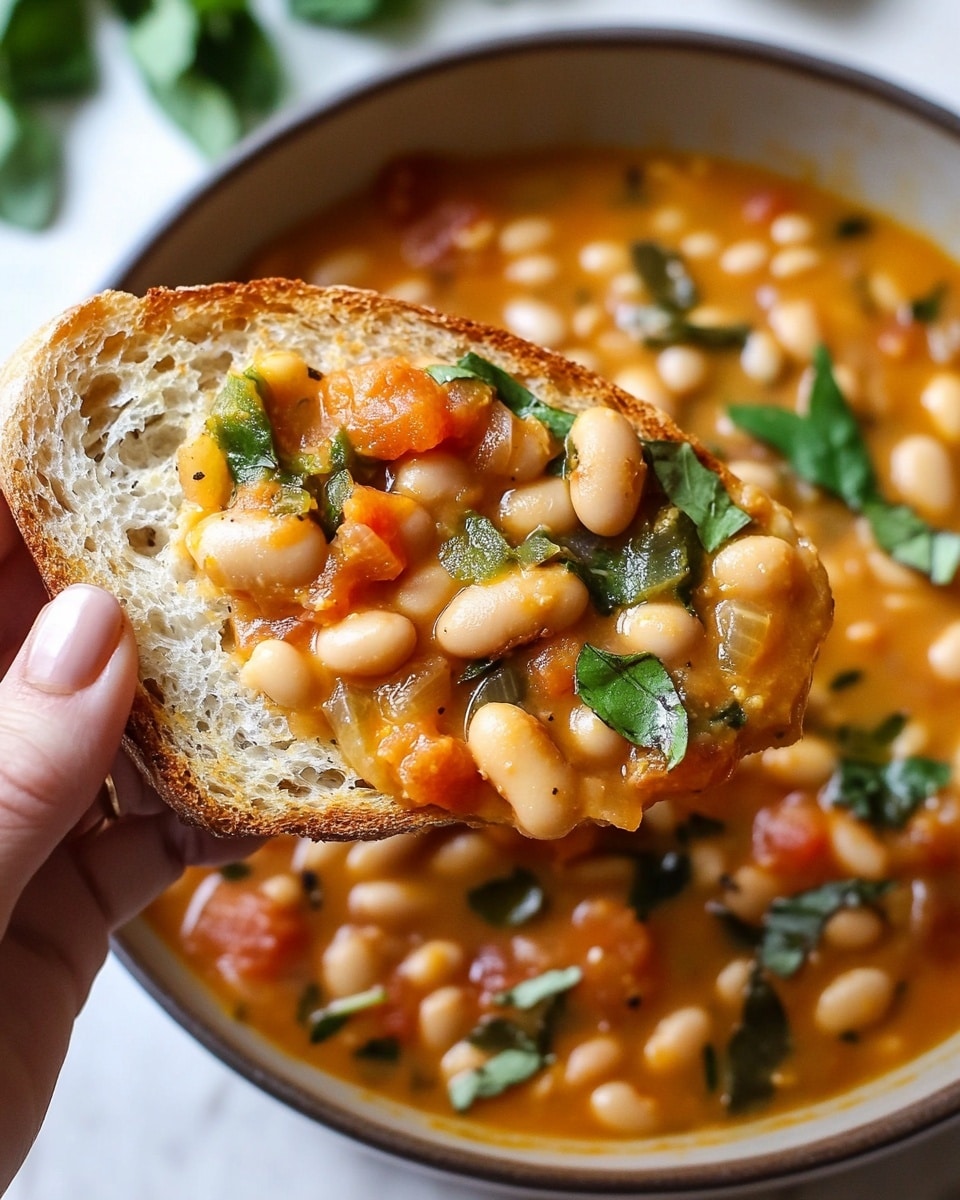 Creamy Tomato White Bean Stew Recipe - Recipe Image