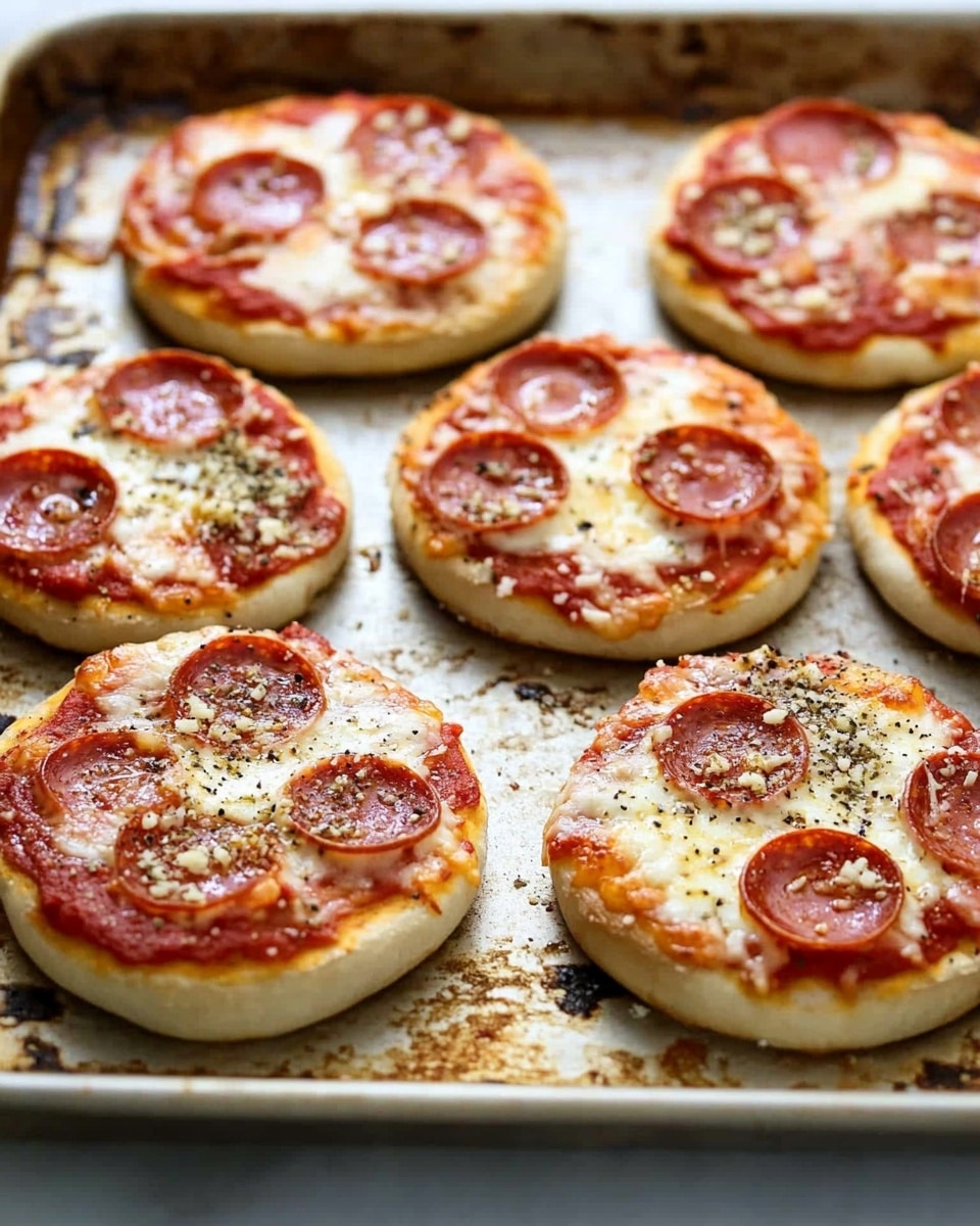 Homemade Pizza Bagels Recipe - Recipe Image