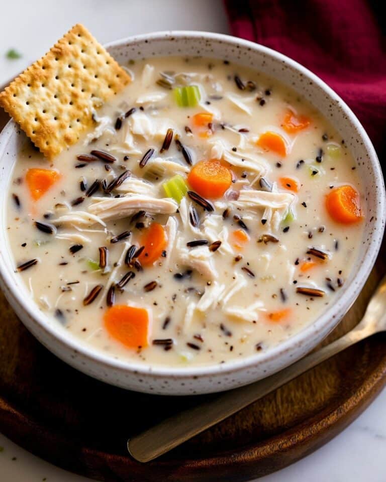 Creamy Chicken and Wild Rice Soup Recipe