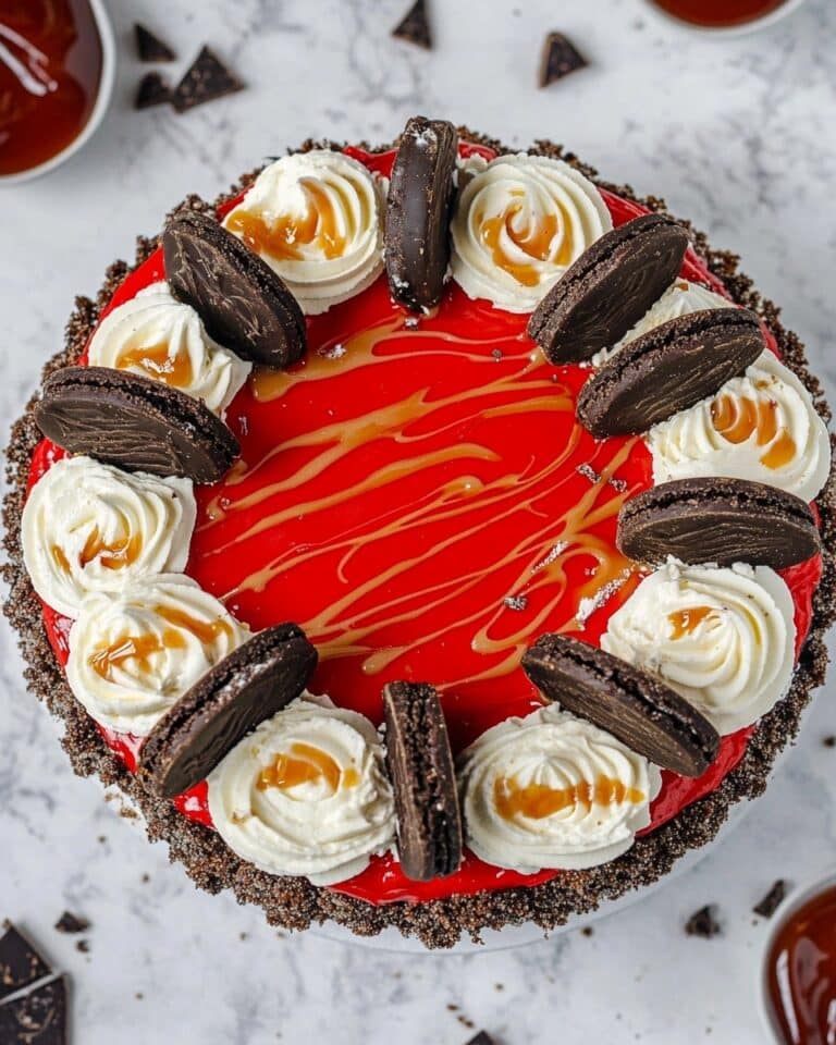 Red Velvet Oreo Cheesecake Recipe