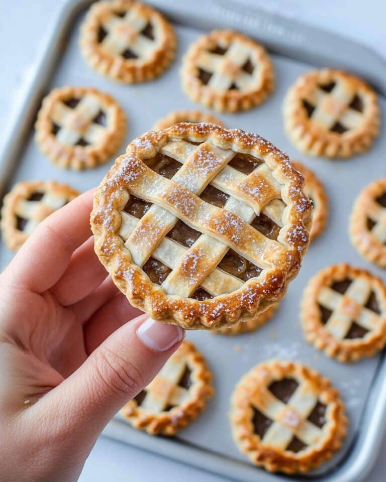 Muffin Tin Mini Apple Pies with Rosemary Flaky Crust Recipe