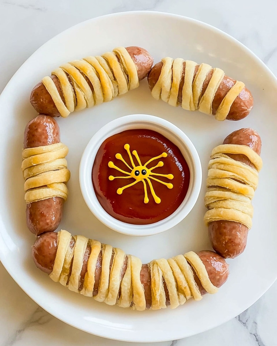 Simple Mummy Dogs Recipe - Recipe Image