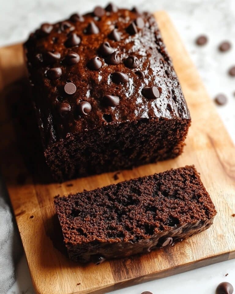 Moist Chocolate Zucchini Bread Recipe