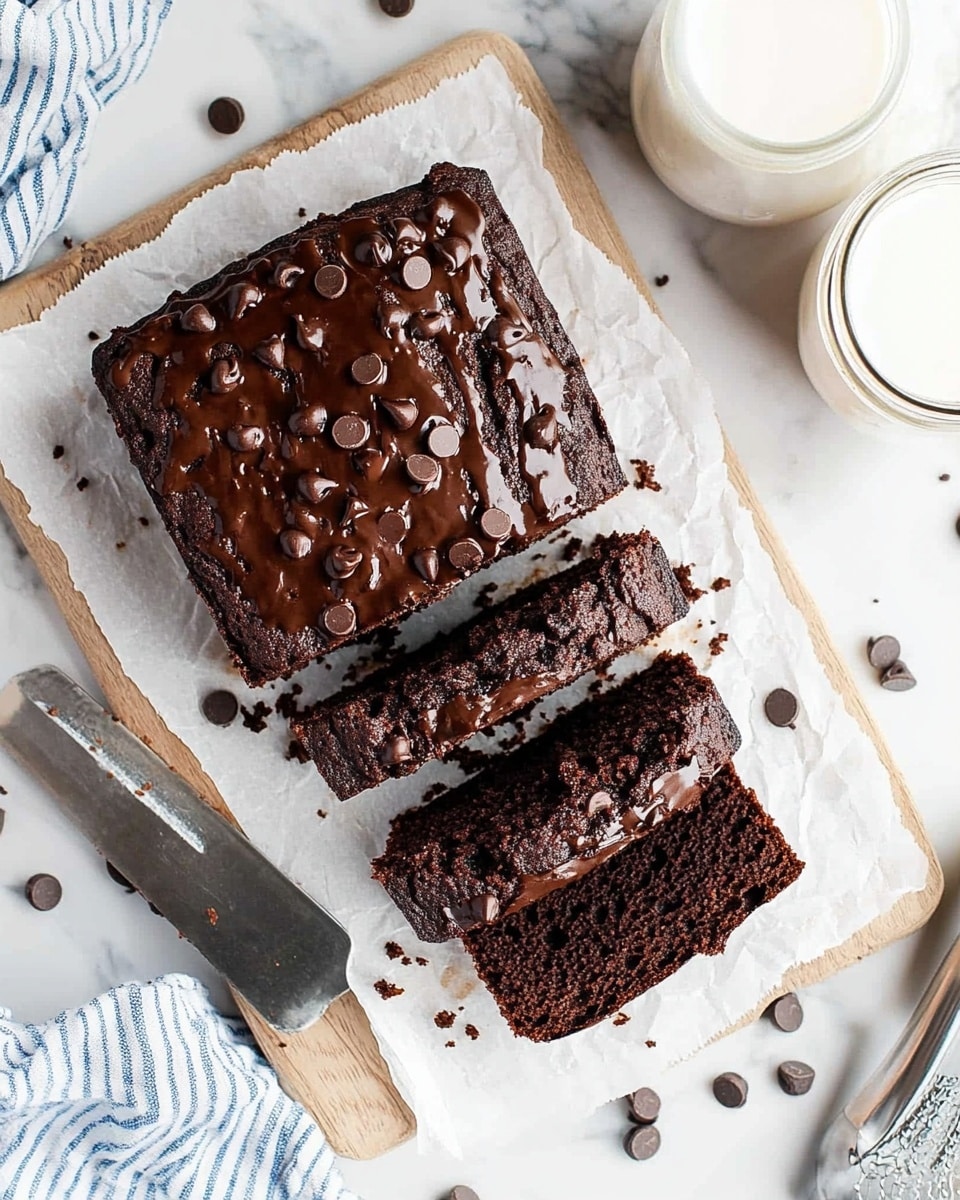 Moist Chocolate Zucchini Bread Recipe - Recipe Image