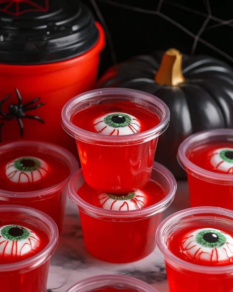 Spooky Halloween Eyeball Jello Shots Recipe