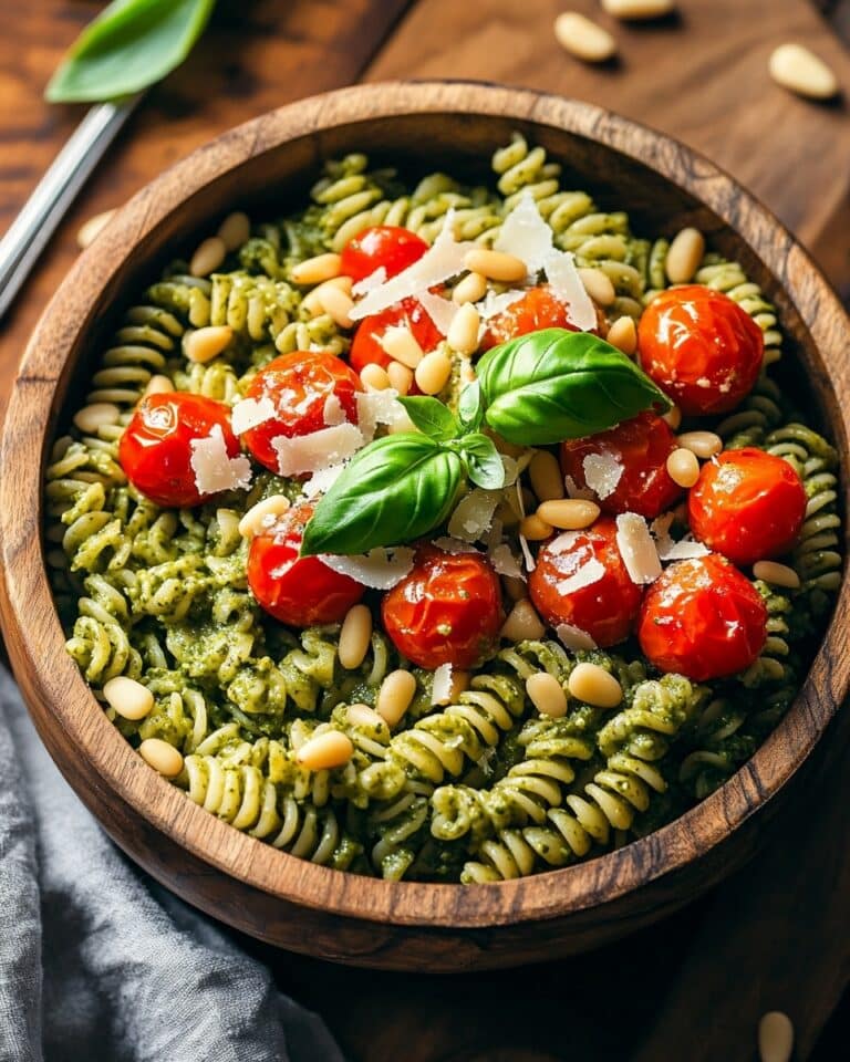 5 Ingredient Pesto Pasta Salad Recipe