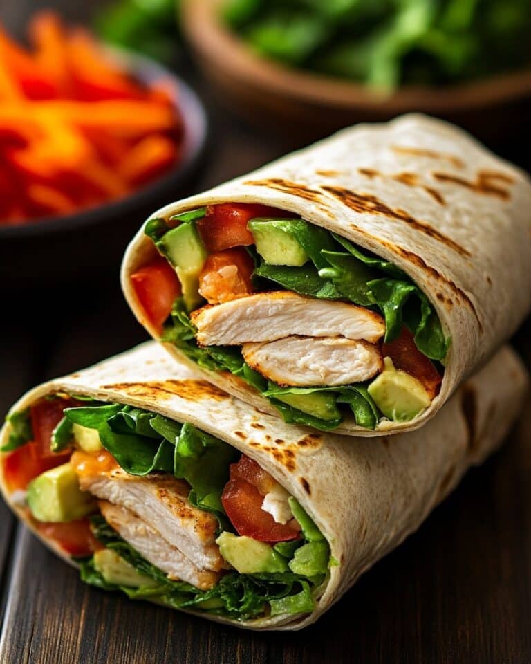 Turkey and Avocado Wraps Recipe