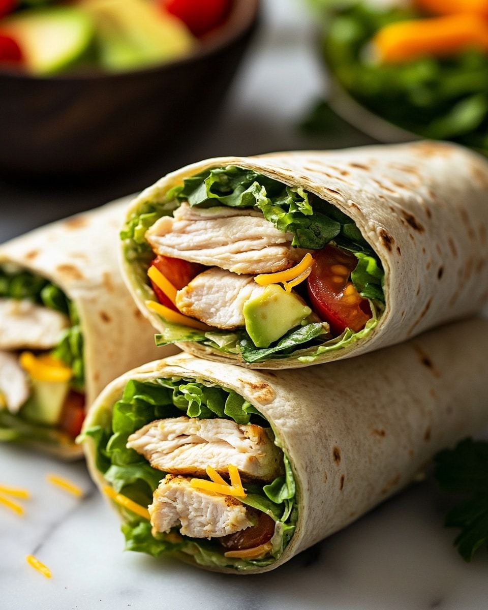 Turkey and Avocado Wraps Recipe - Recipe Image