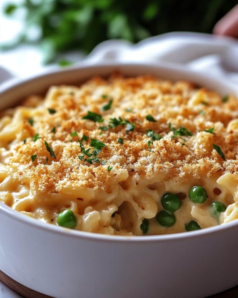 Creamy Tuna Pasta Bake Recipe