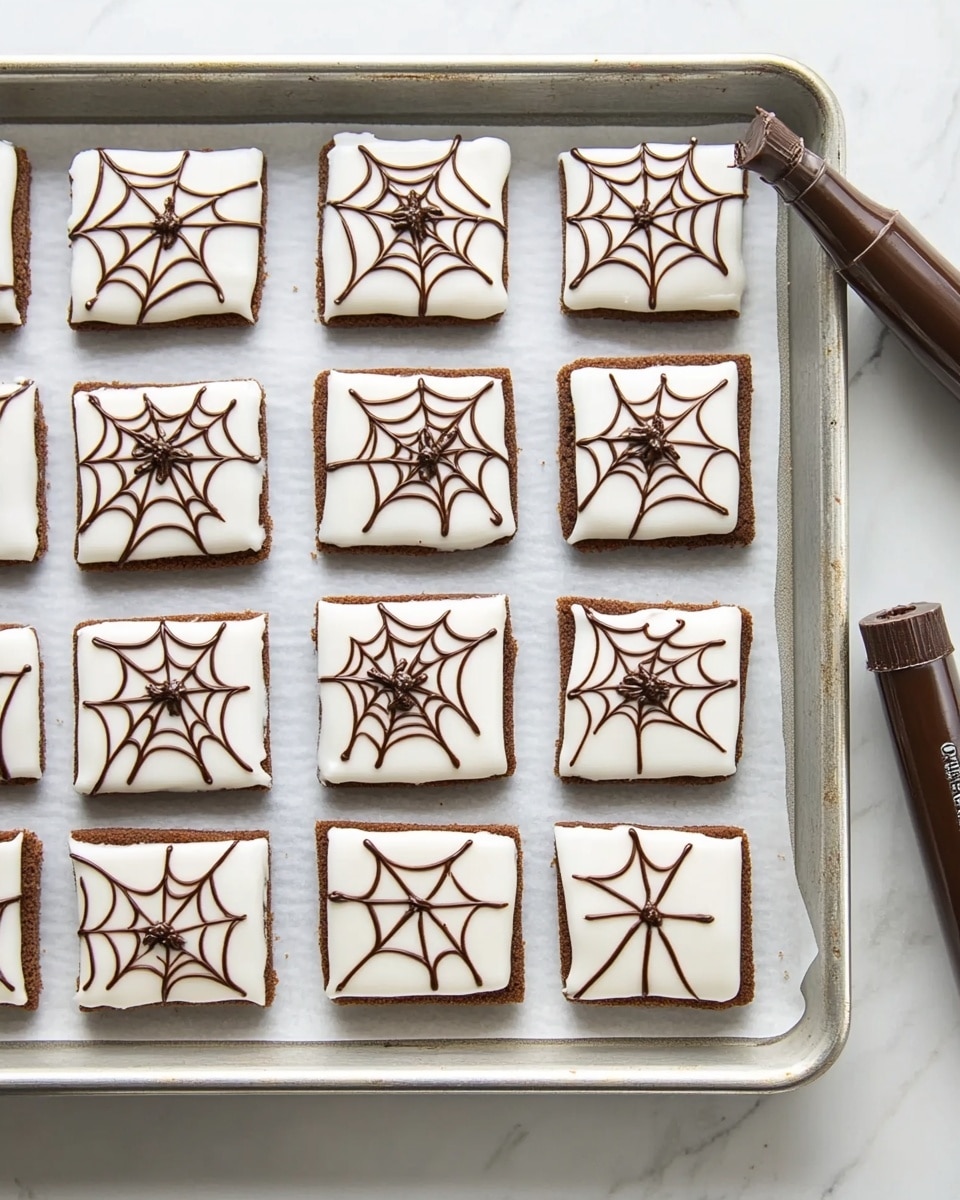 Spider Web S'mores Recipe - Recipe Image