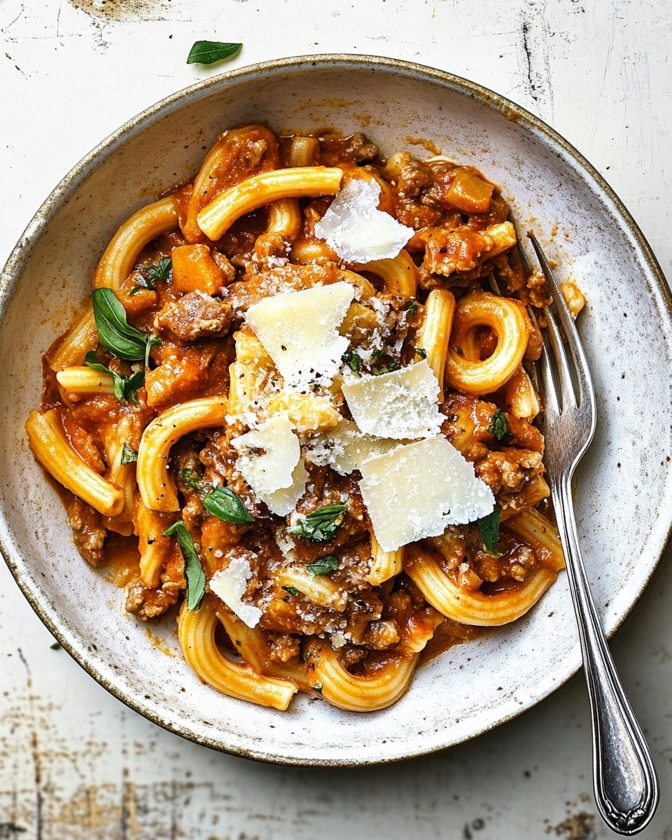 Pumpkin Beef Bolognese Recipe - Recipe Image