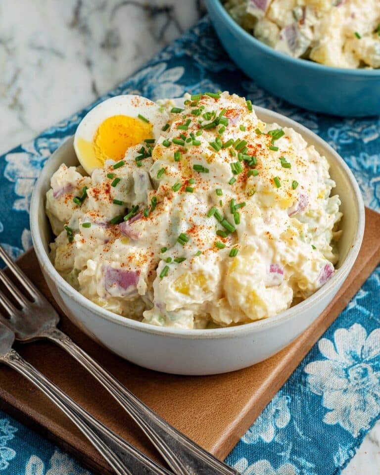 Southern Deviled Egg Potato Salad Recipe
